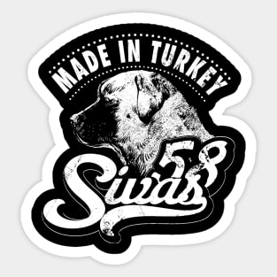 Kangal Sivas Made in Turkey Sticker